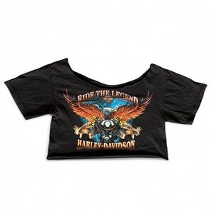 Harley-Davidson Graphic Crop Top